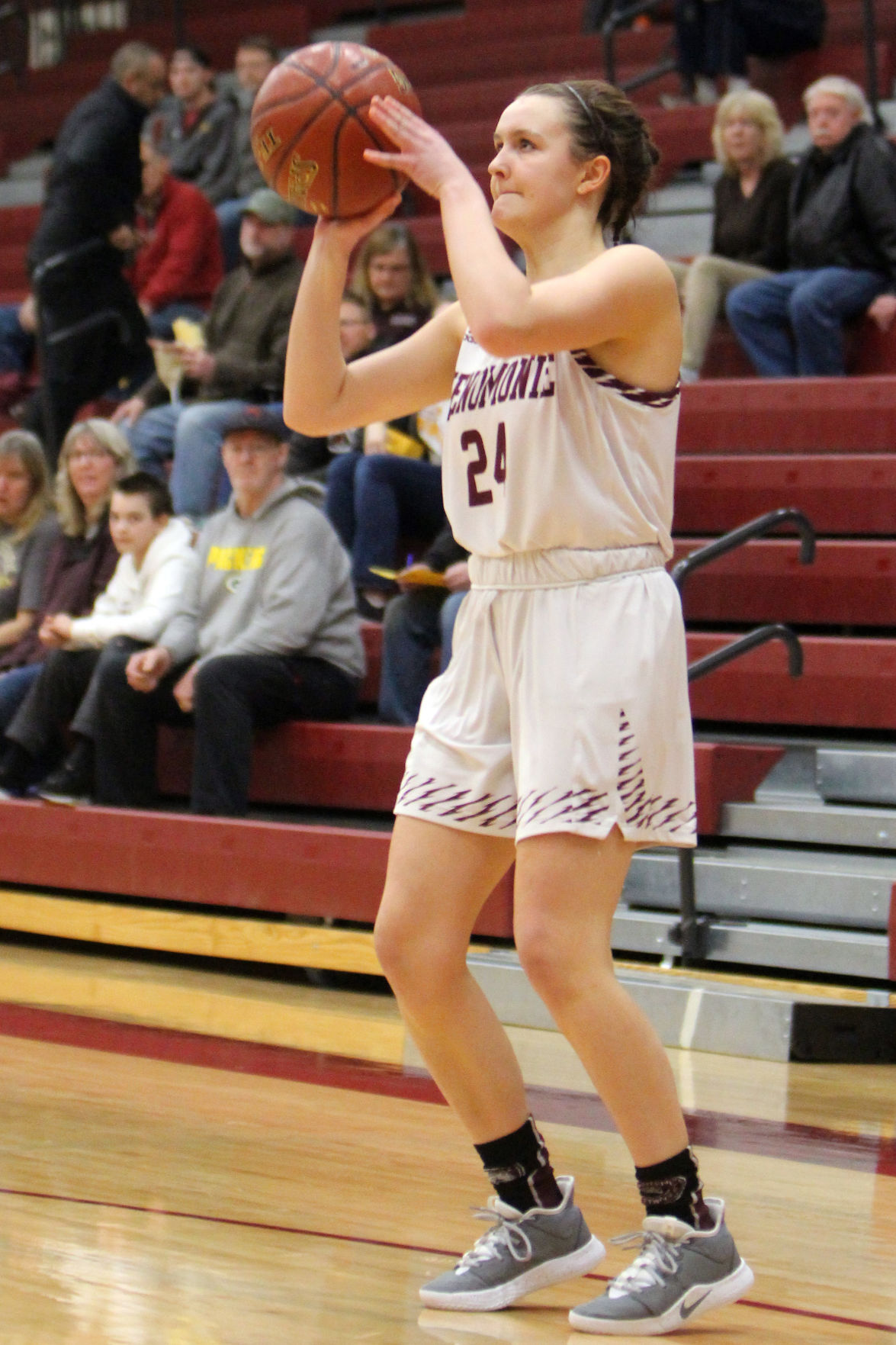 Sparta at Menomonie girls basketball 2-25-20